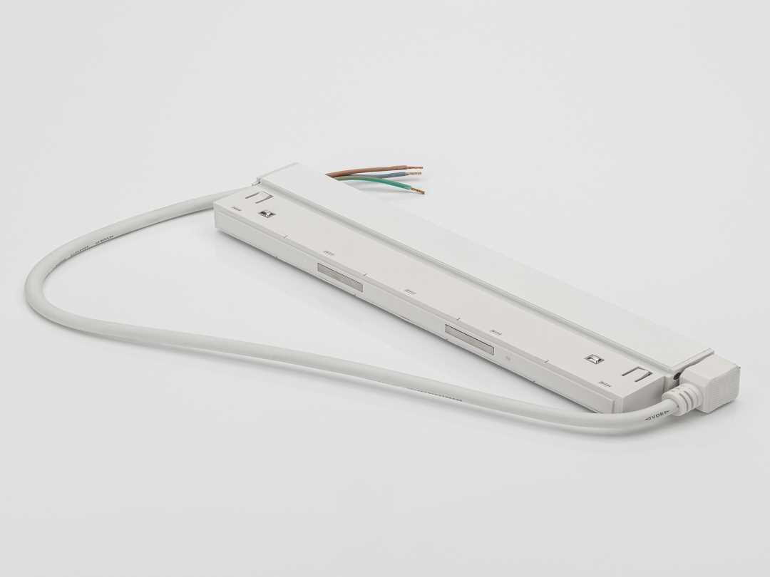 Трековые систем Драйвер для шинопровода LUMKER DRV-100-48-WH 013621 белый металл