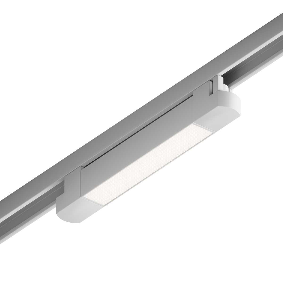 Трековые светильник Трековый линейный светильник Hesby Lighting Skylite Однофазный 213мм-, белый HSBL_0045 белый металл