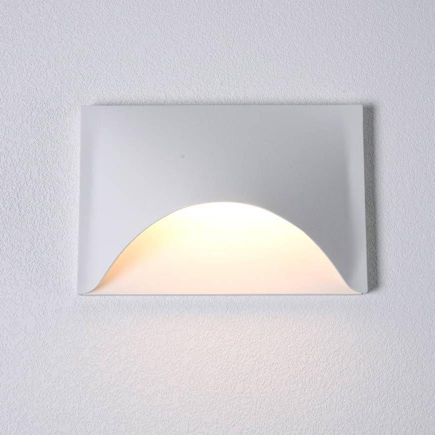 Уличное освещение Уличный настенный светодиодный светильник DesignLed JY Konvert LWA0029A-WH-WW 002790 белый металл