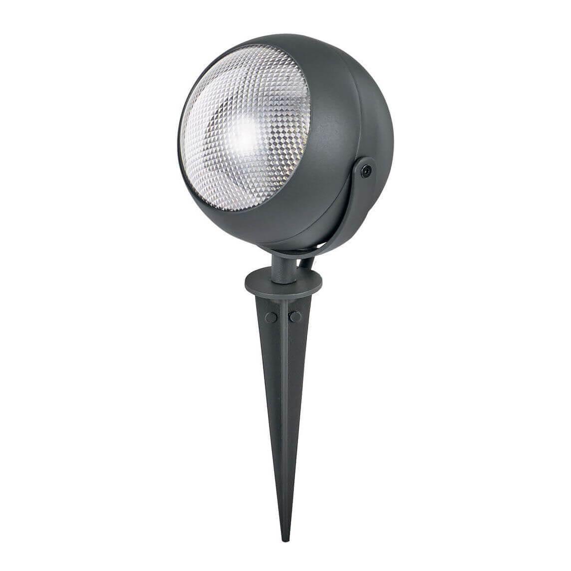 Уличное освещение Ландшафтный светильник Ideal Lux Zenith Pt1 Small 108407 серый пластик