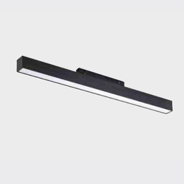 Трековые светильник Трековый светодиодный светильник Italline black черный металл