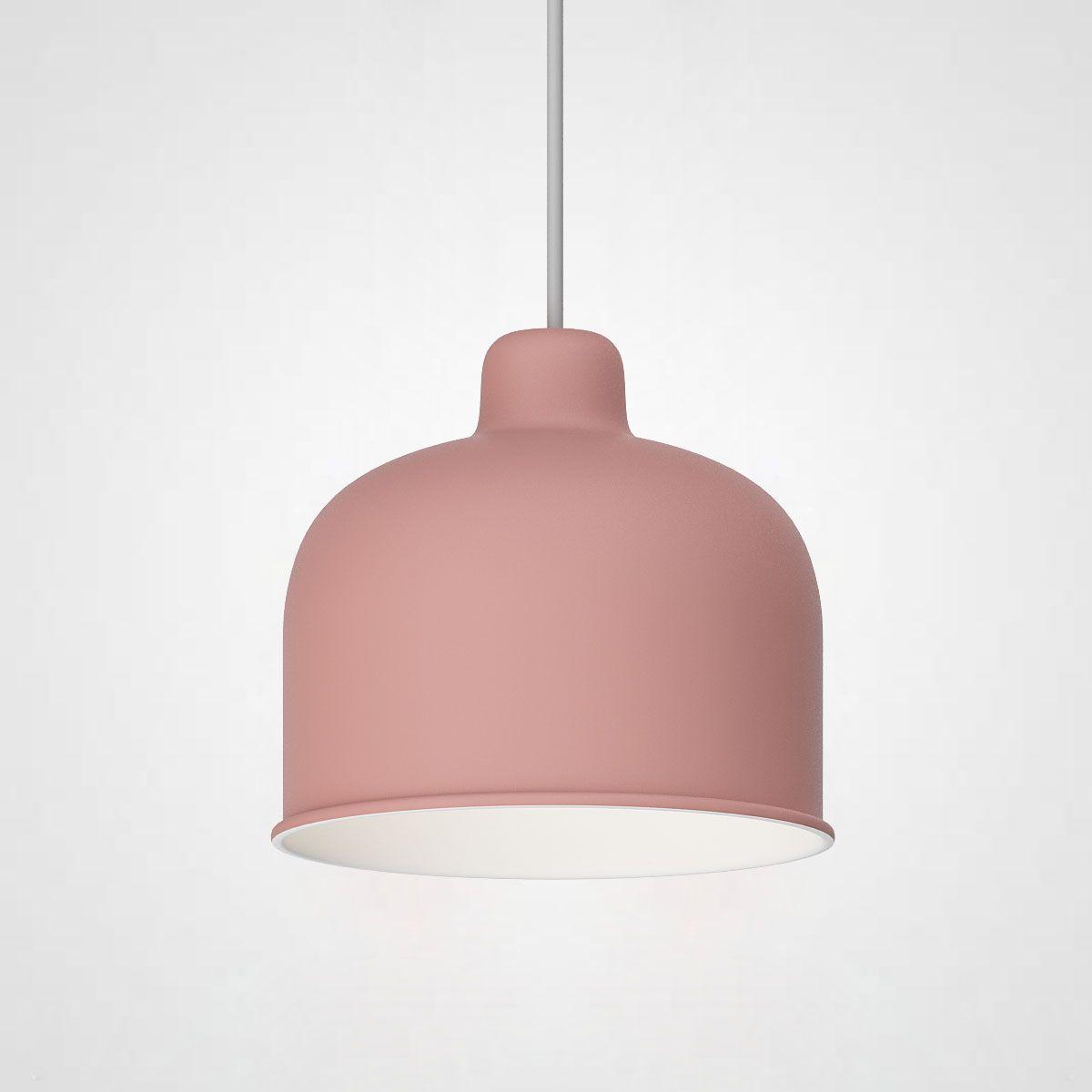Подвесные светильник Светильник Grain Pendant в скандинавском стиле розовый металл
