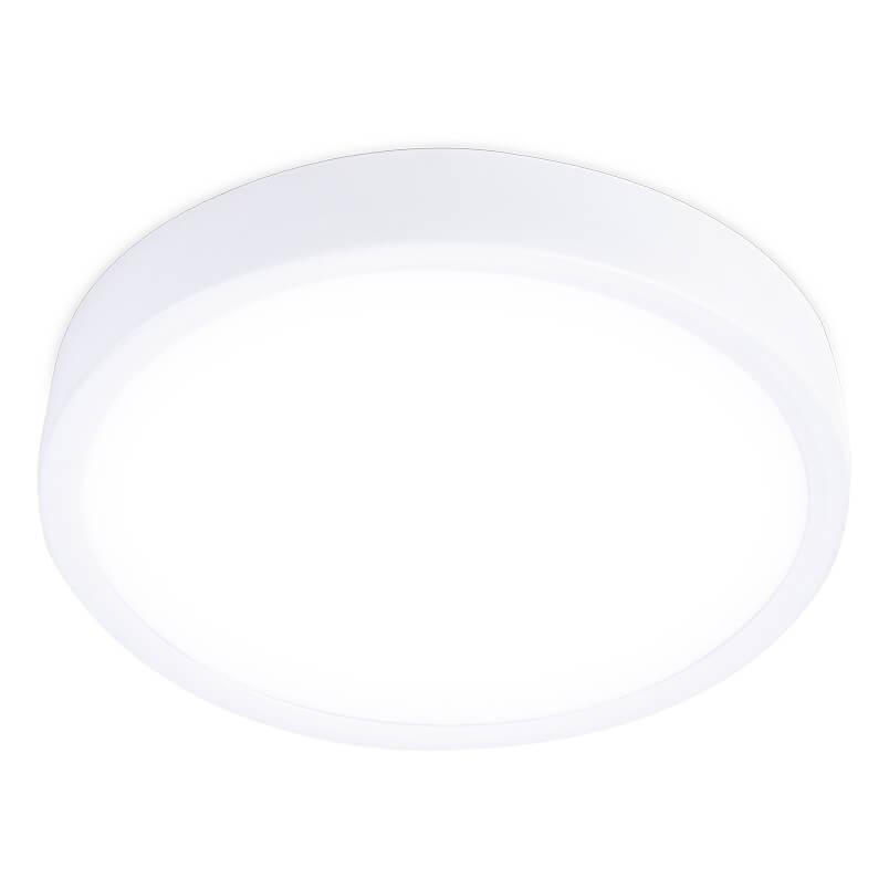 Офисное освещение Встраиваемый светодиодный светильник Ambrella light Led Downlight DLR361 белый пластик
