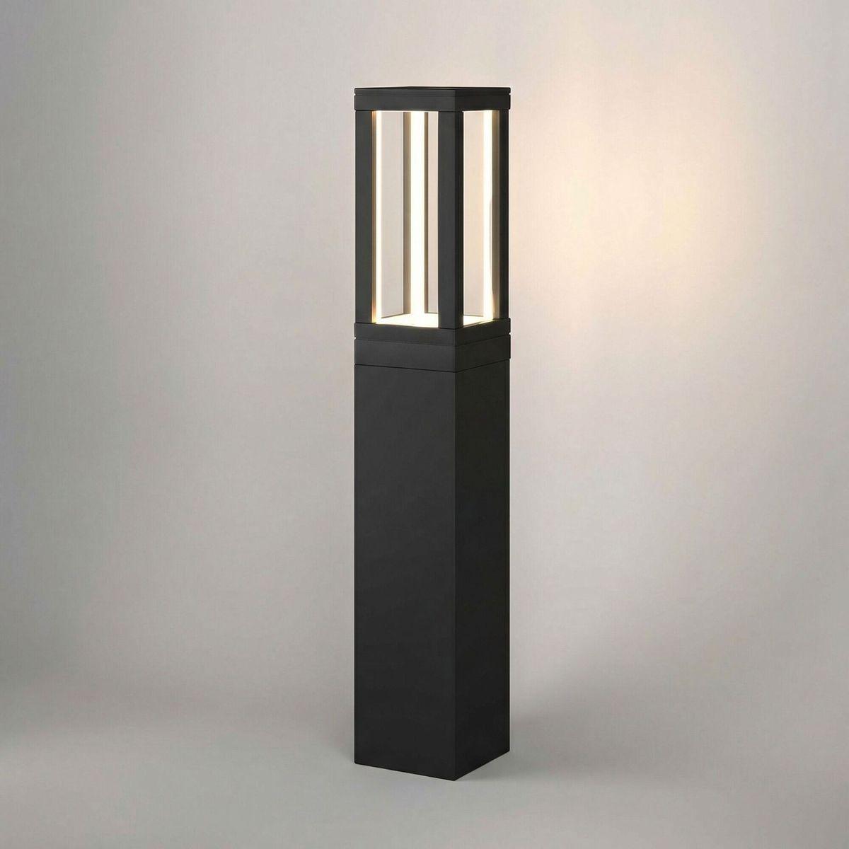 Уличное освещение Ландшафтный светодиодный светильник Elektrostandard Frame 1529 TECHNO LED a072092 черный металл