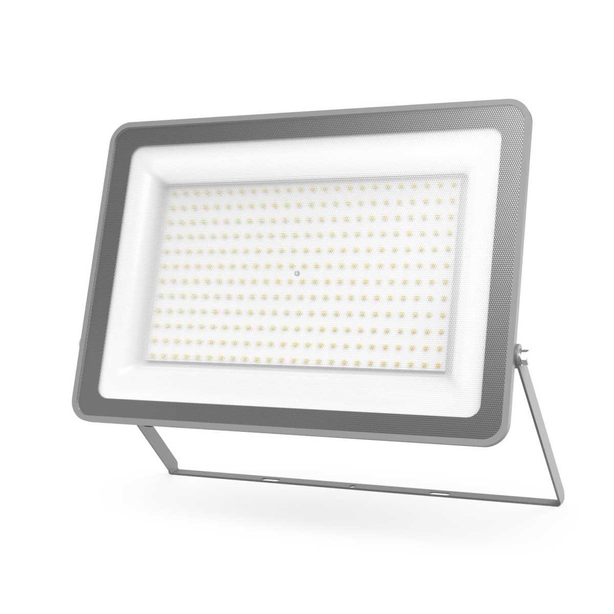 Уличное освещение Прожектор светодиодный Gauss Qplus 200W 6500К 690511200 серый стекло