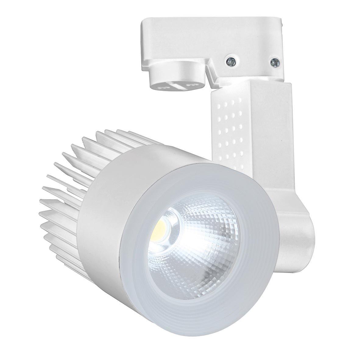 Трековые светильник Трековый светодиодный светильник Escada 20030TRA 02LED SWH белый металл