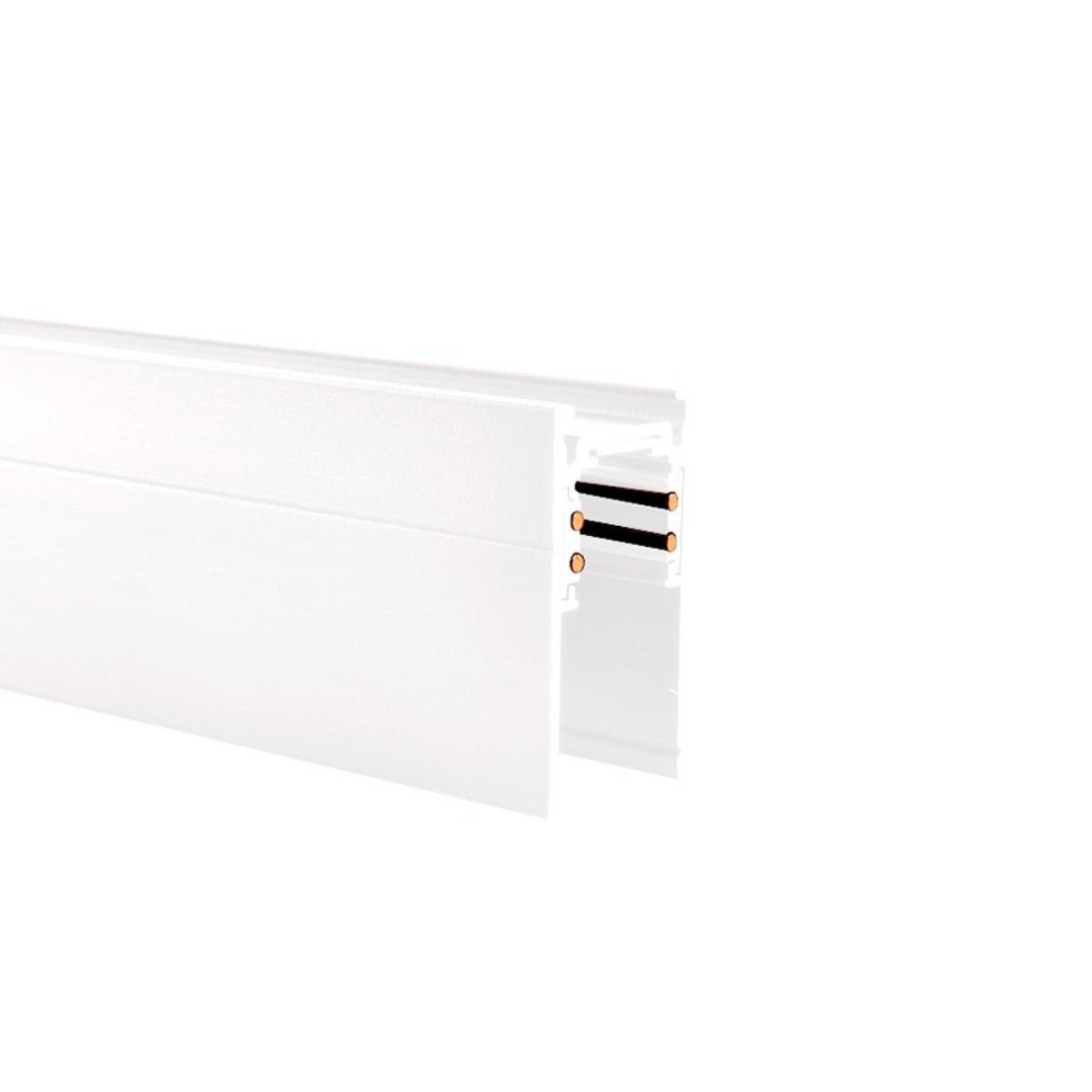 Трековые систем Шинопровод магнитный Crystal Lux CLT 0.113 01 L2000 WH белый металл