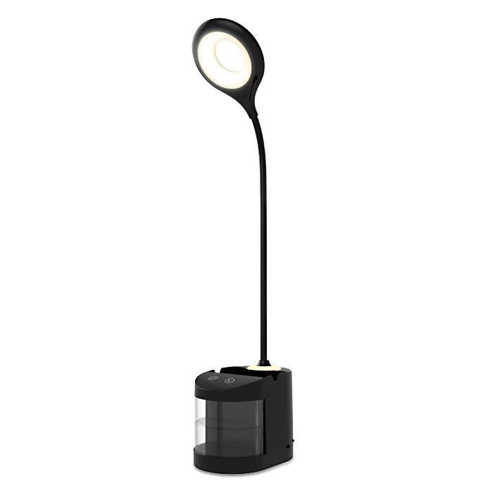 Настольные ламп Настольная лампа Ambrella light Desk черный пластик