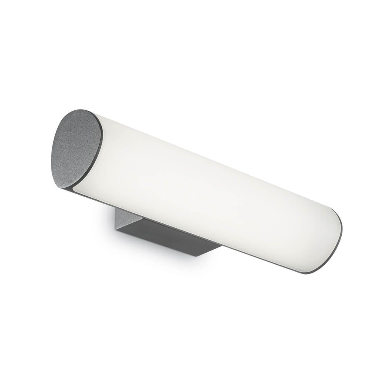 Уличное освещение Уличный настенный светодиодный светильник Ideal Lux Etere AP Antracite 4000K 172408 белый пластик