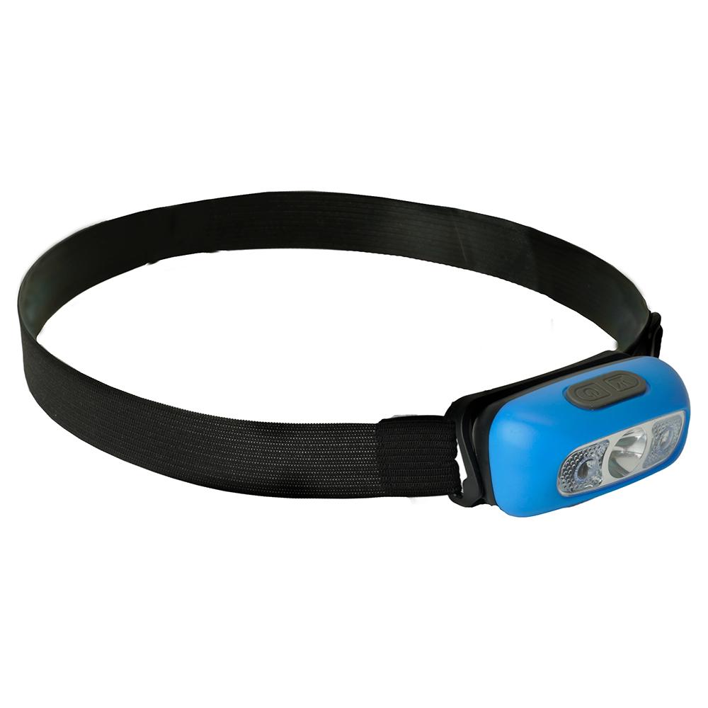 Уличное освещение Фонарь налобный Feron TH2312 с аккумулятором 5W USB IP44, пластик 51117 синий пластик