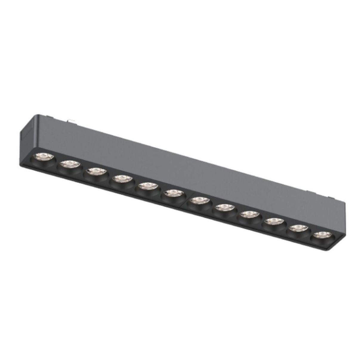Трековые светильник Светильник трековый Aployt Magnetic track 48 APL.0100.01.12 черный металл