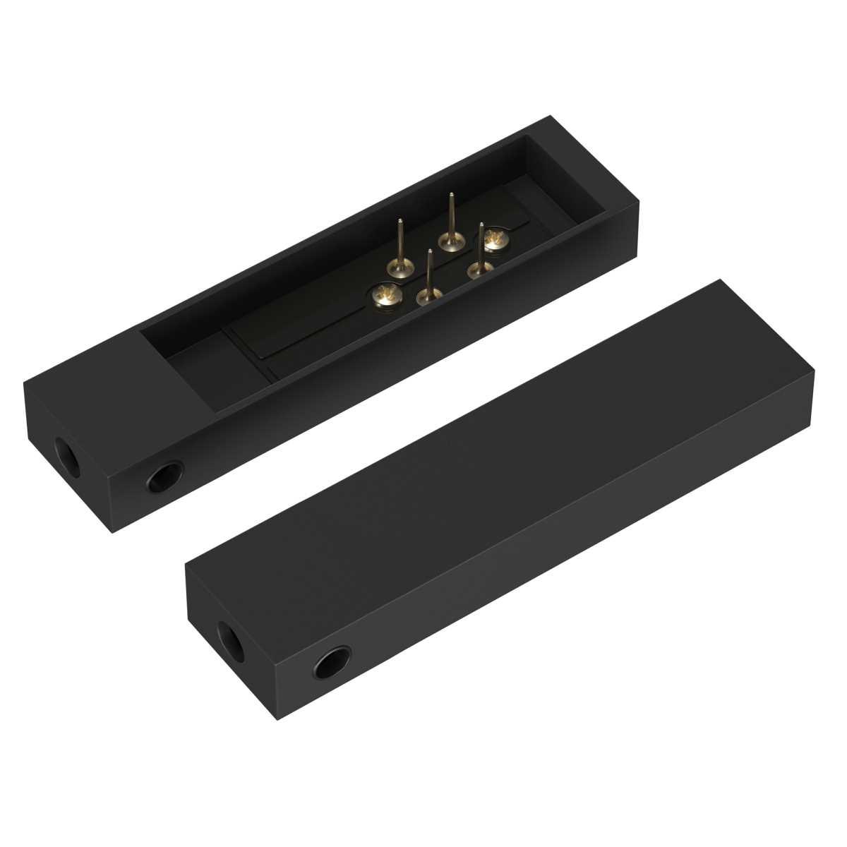 Трековые систем Коннектор питания Maytoni Technical Accessories for tracks Elasity TRA160C-B черный пластик