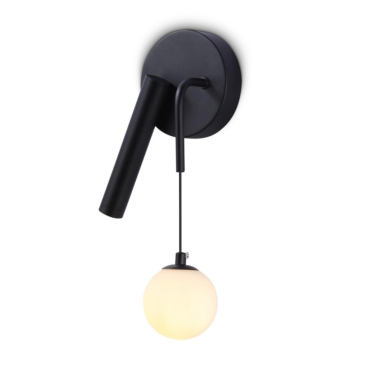 Настенные светильник Настенный светодиодный светильник Ambrella light Comfort LineTech черный металл