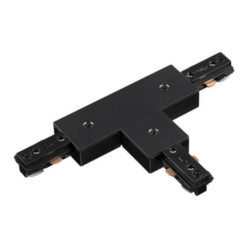 Трековые систем Соединитель Т-образный Italline WSO 76 black черный пластик