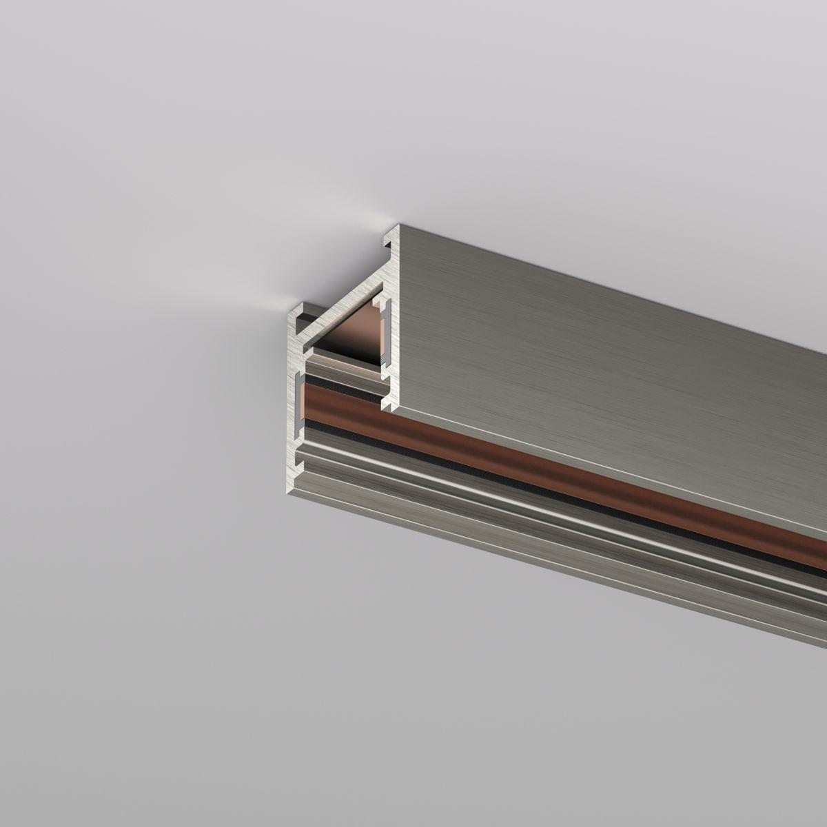 Трековые систем Шинопровод Denkirs Shine Base TR5710-DN никель металл
