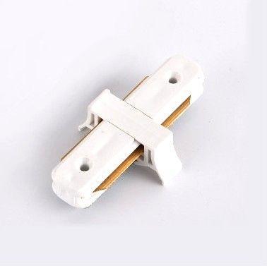 Трековые систем Коннектор прямой SWG KXZ-WH-I 000413 белый металл