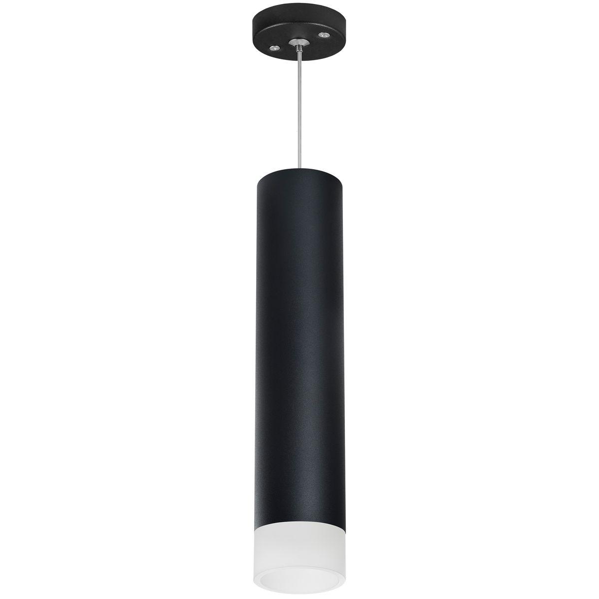 Светильник Комплект с подвесным светильником Lightstar Rullo (214497+590057+202431) черный пластик