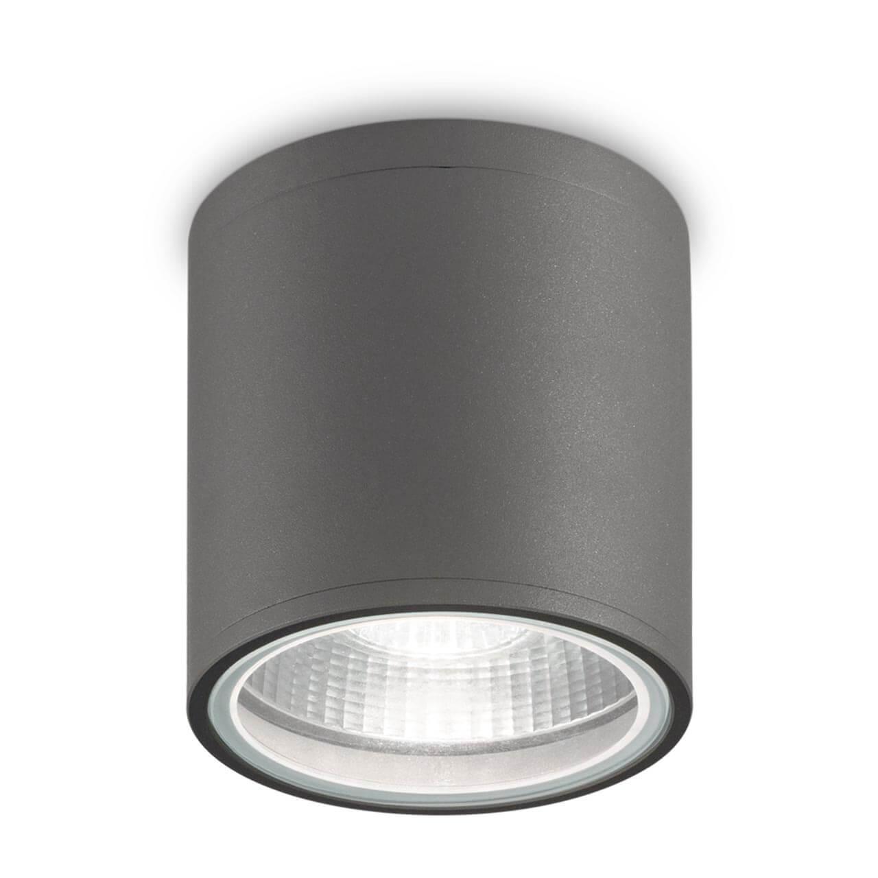 Уличное освещение Уличный светильник Ideal Lux Gun PL1 Antracite 236865 серый металл
