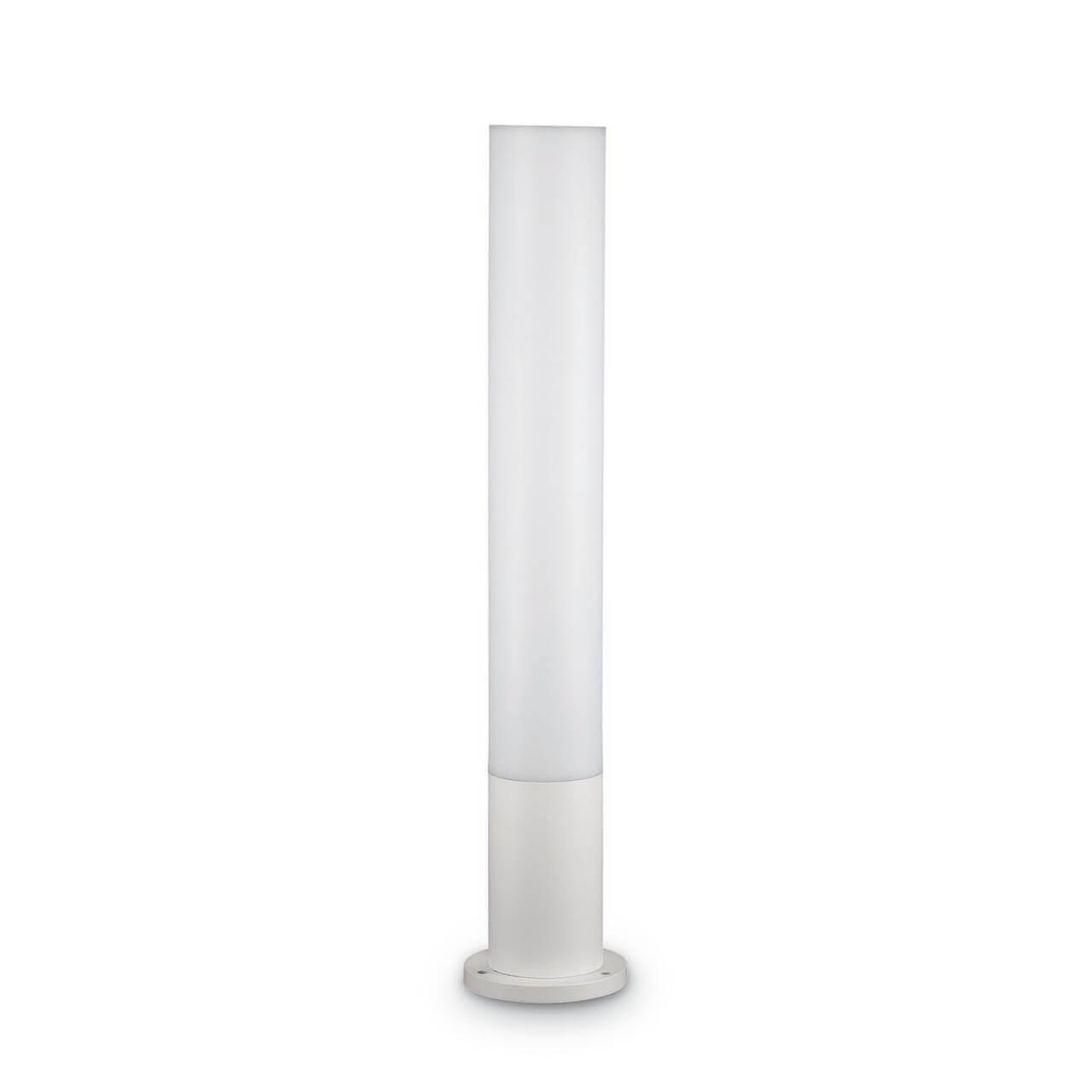 Уличное освещение Уличный светильник Ideal Lux Edo Outdoor PT1 Round Bianco 135755 белый пластик
