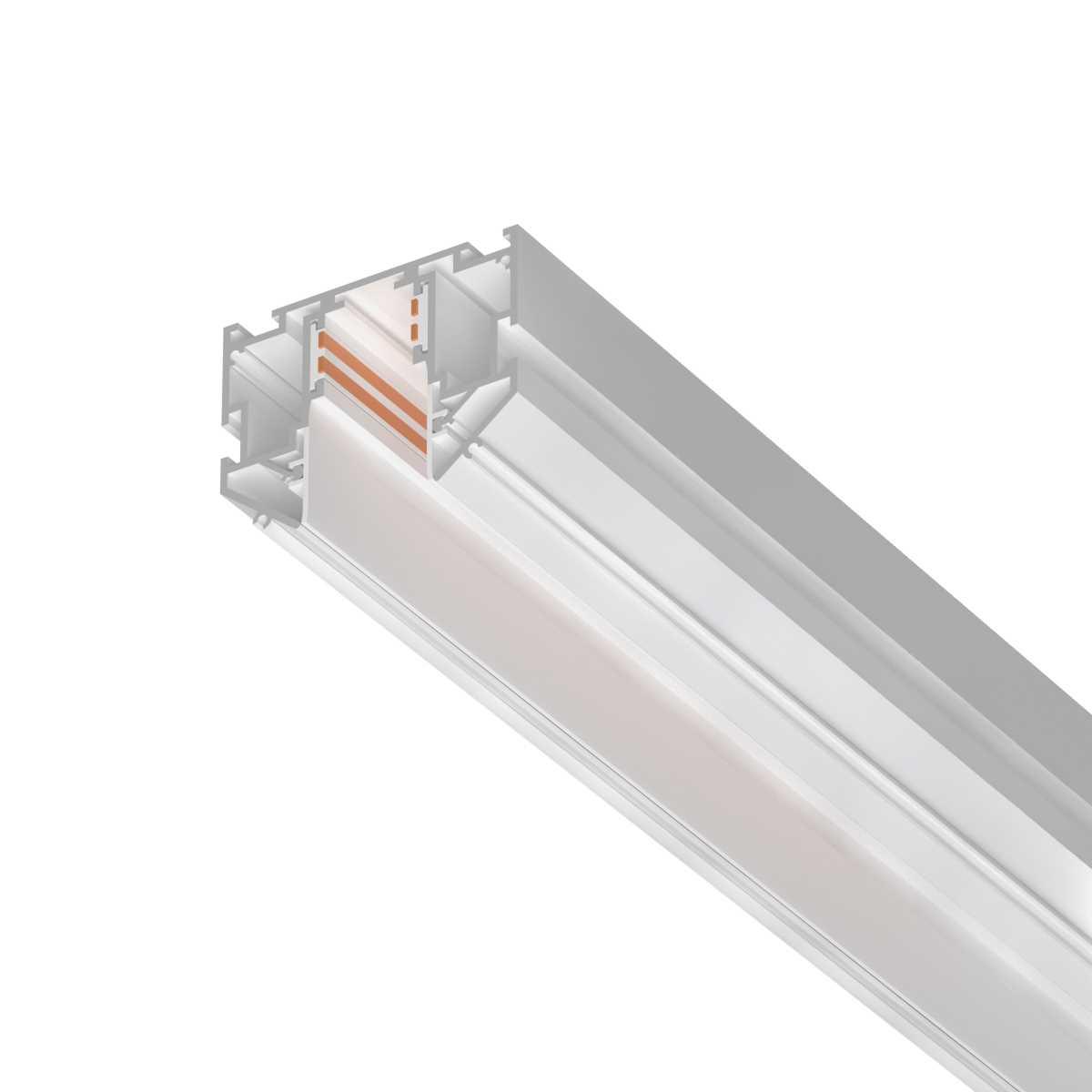 Трековые систем Шинопровод Lightstar Uno Pro 509436 белый металл