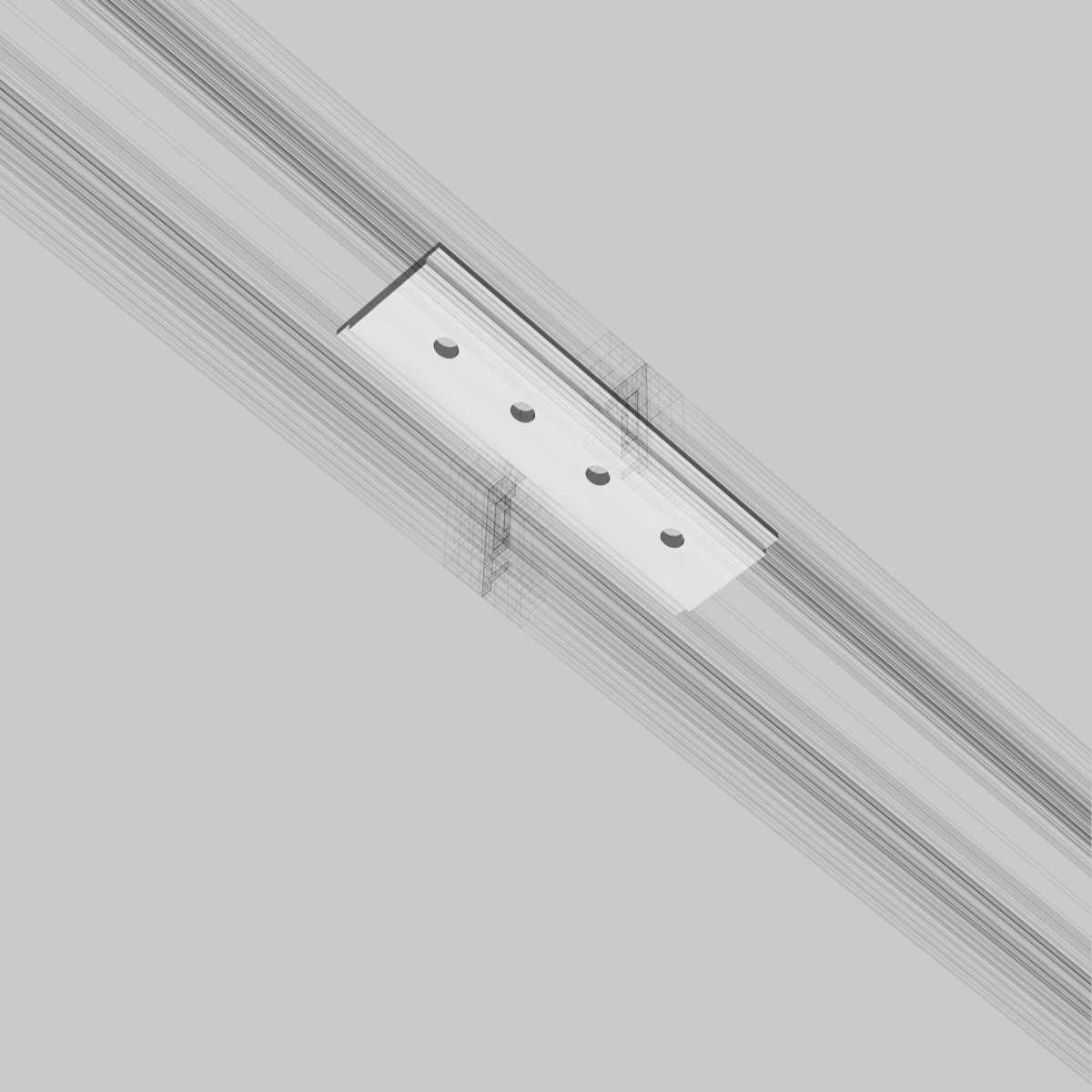 Трековые систем Соединительная планка Elektrostandard Line Magnetic 85231 / 00 a069859 серый металл