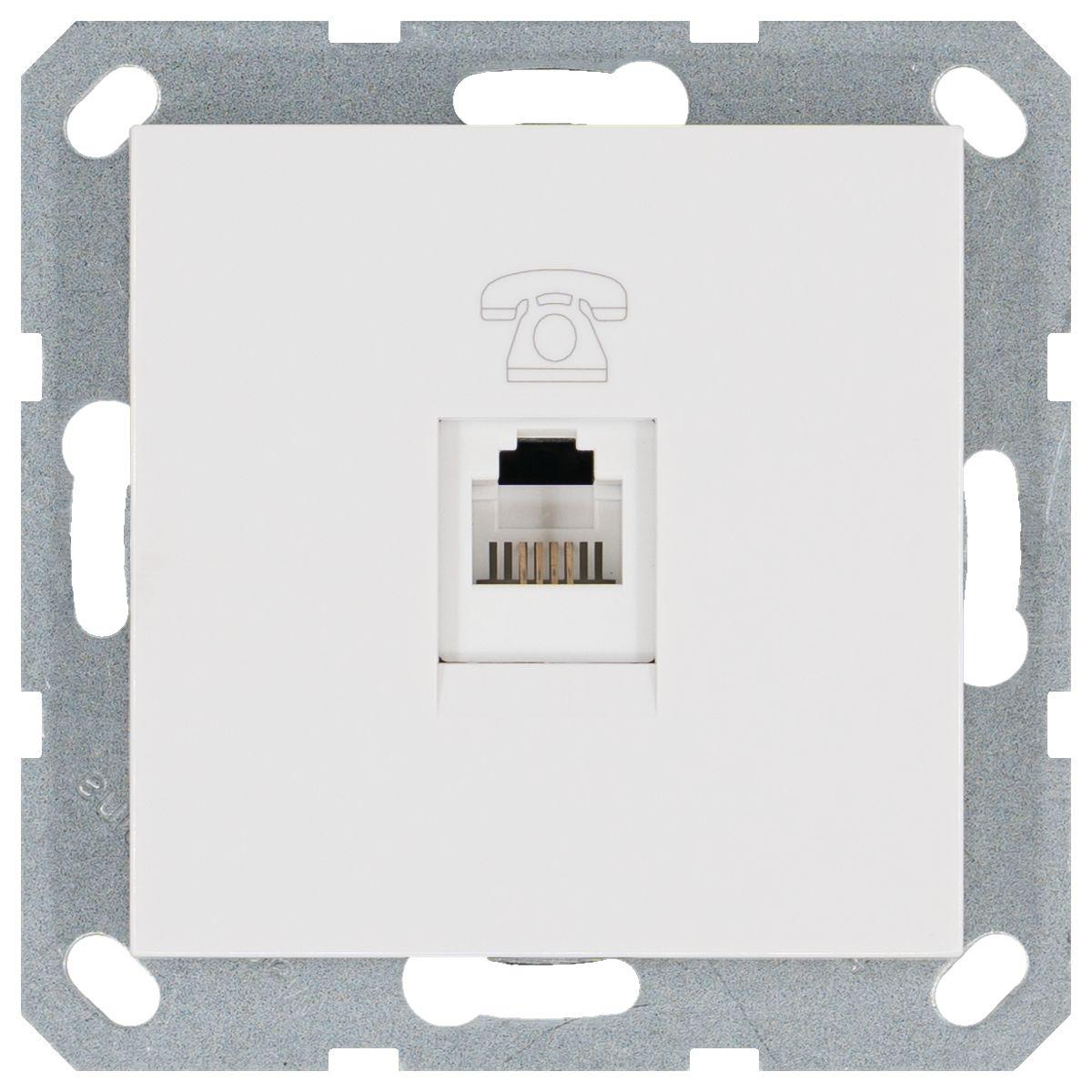 Электротовар Телефонная розетка Jasmart G6101W