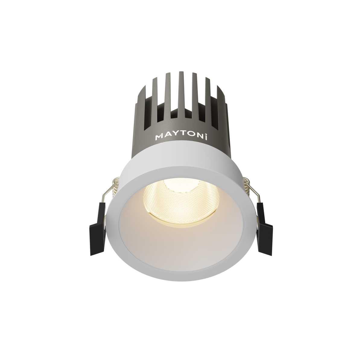 Светильник Встраиваемый светильник Maytoni Technical Downlight Dip белый металл