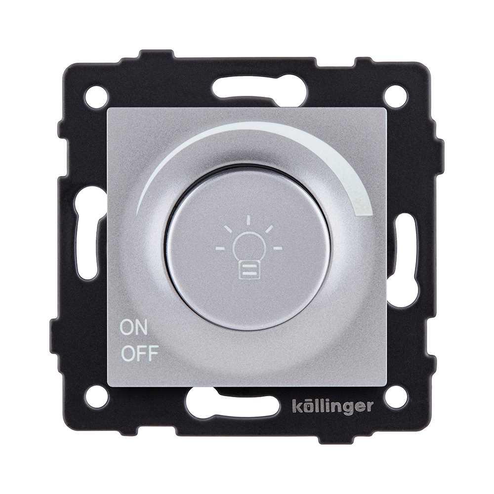 Электротовар Светорегулятор универсальный 500W, серый Kollinger REA-027GY для Aspekt, Eleganz,… серый