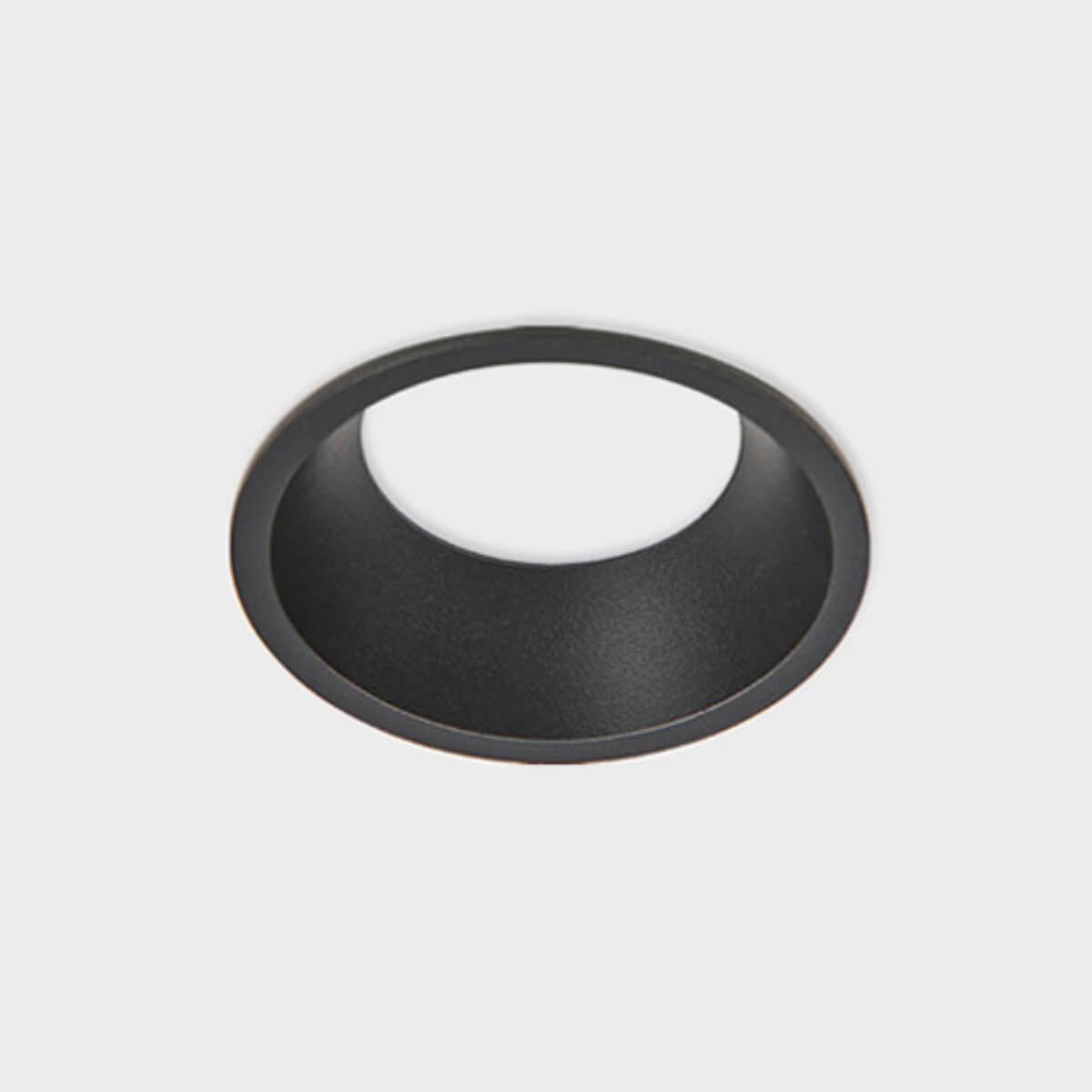 Офисное освещение Встраиваемый светодиодный светильник Italline IT08-8013 black 4000K черный металл