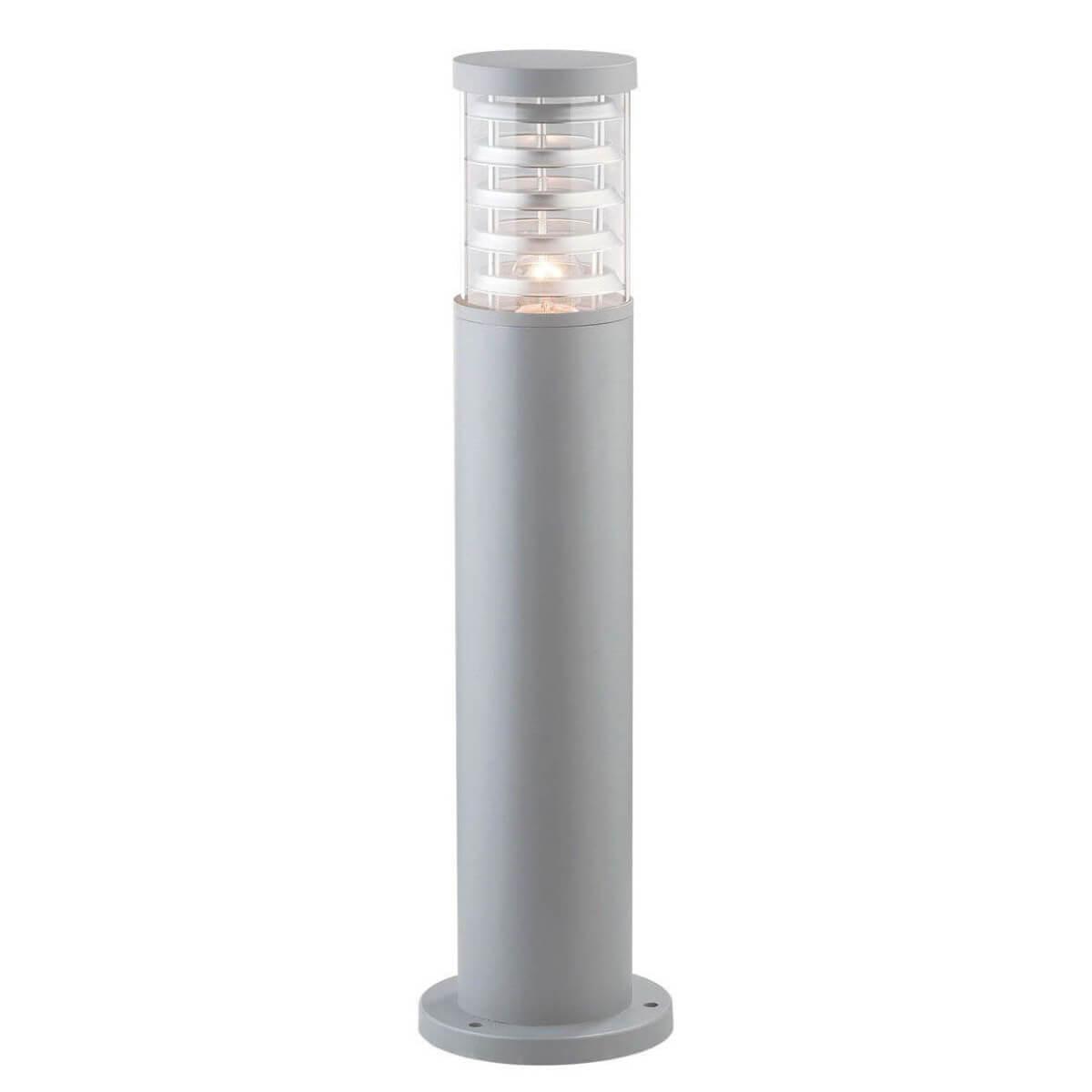 Уличное освещение Уличный светильник Ideal Lux Tronco Pt1 H60 Grigio 026954 серебро металл