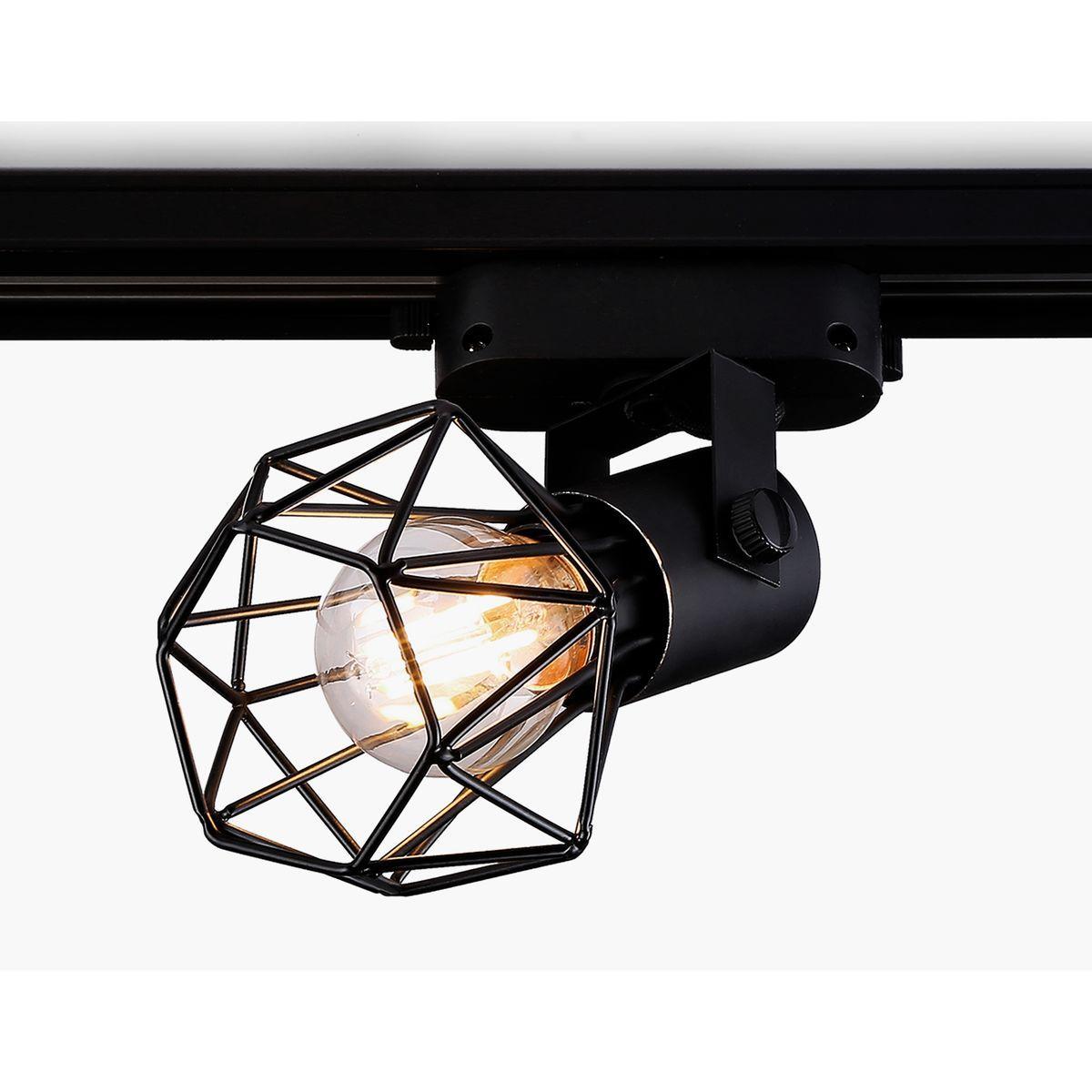 Трековые светильник Трековый светильник Ambrella light Track System в скандинавском стиле черный металл
