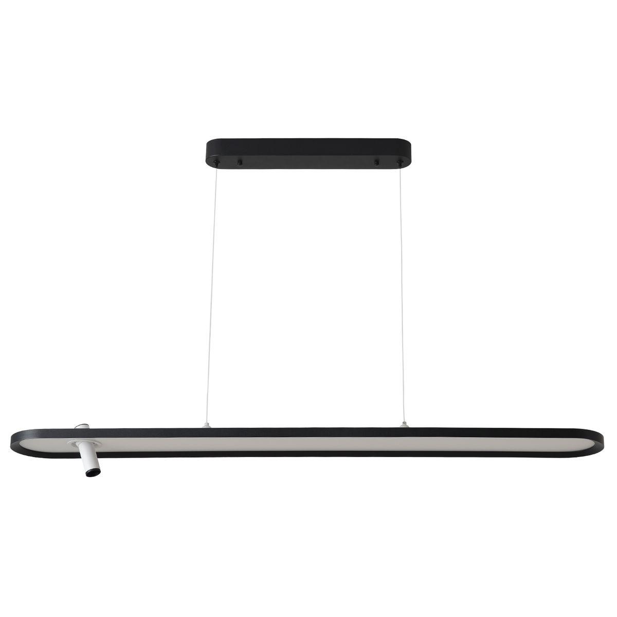 Подвесные светильник Светильник Contour SP Black черный металл
