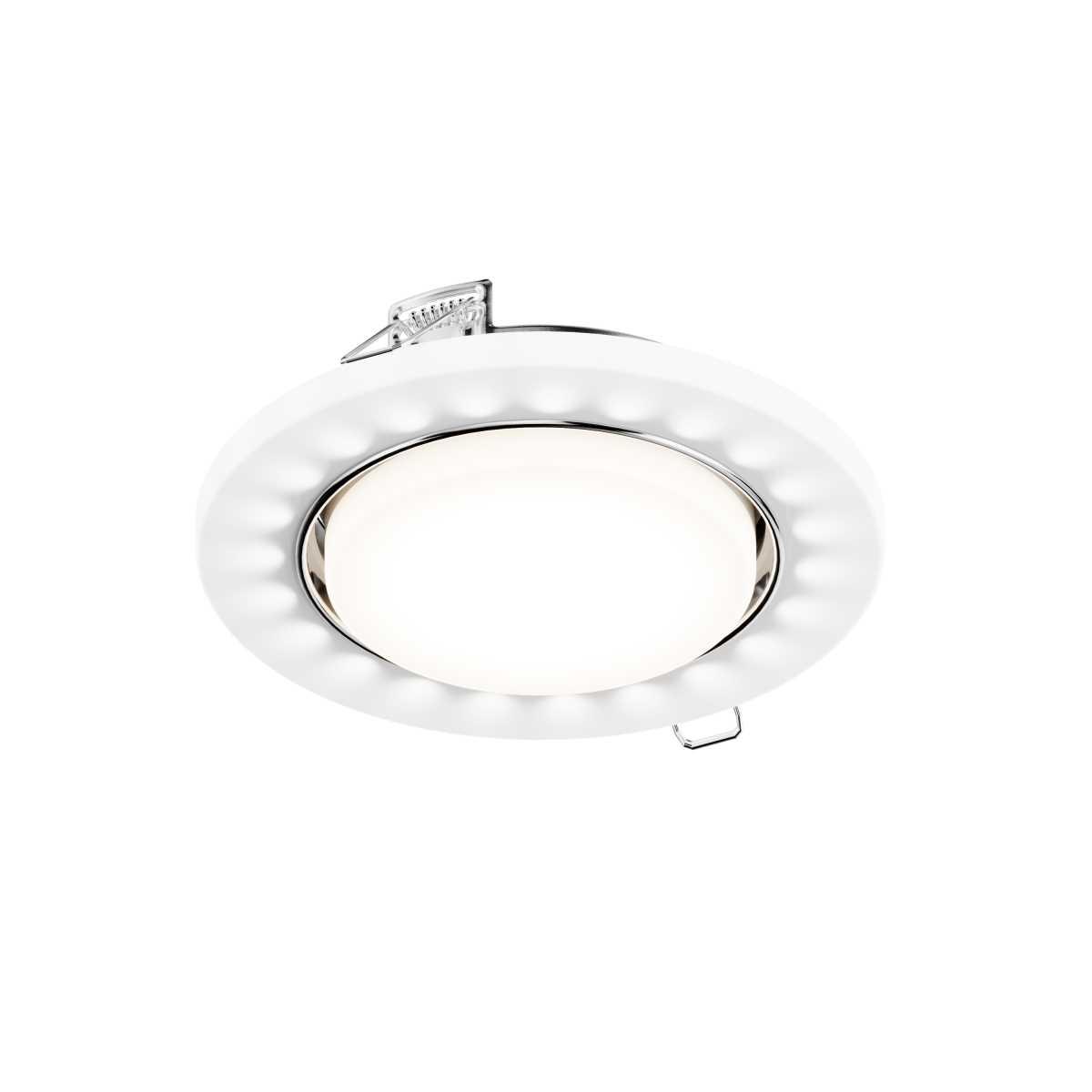 Светильник Встраиваемый светильник Hesby Lighting Aurora IP20, + , белый HSBL_0132 белый металл