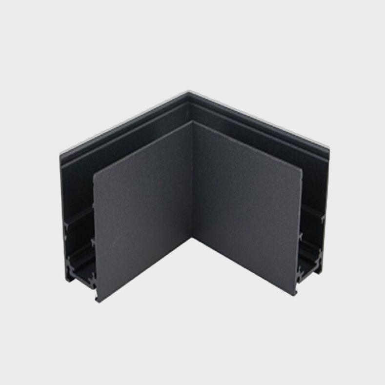 Трековые систем Коннектор L-образный Italline Atom IT012-5034 black черный металл
