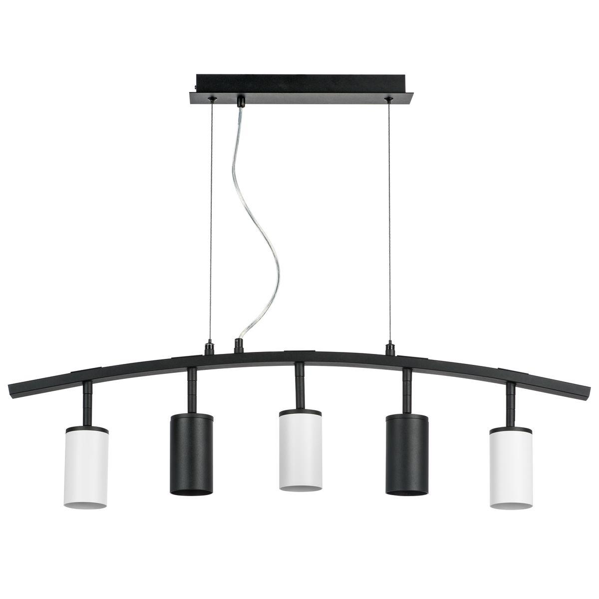 Светильник Комплект с подвесной люстрой Lightstar Rullo (571735+214437-2+214436-3) черный металл