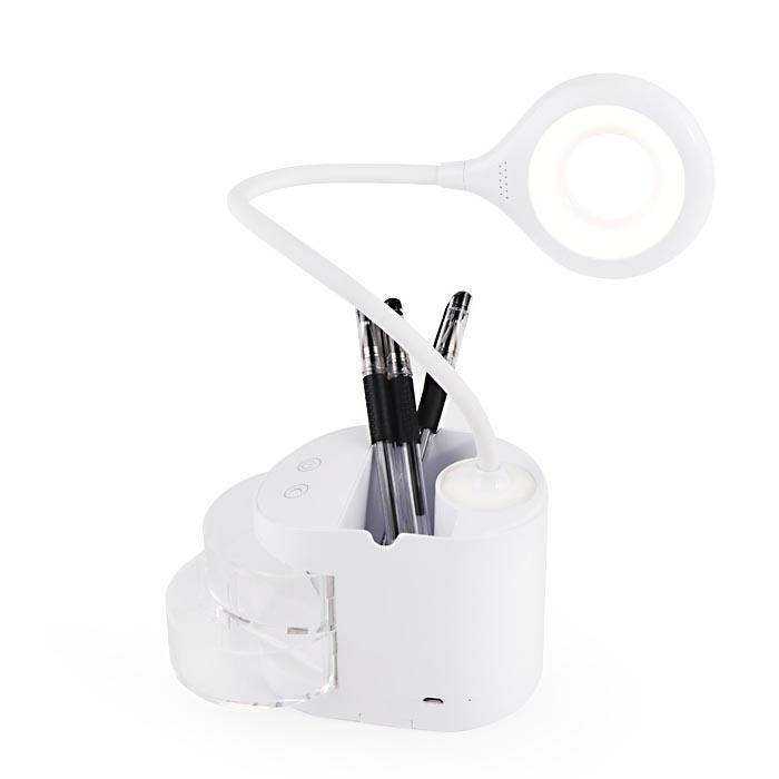 Настольные ламп Настольная лампа Ambrella light Desk белый пластик