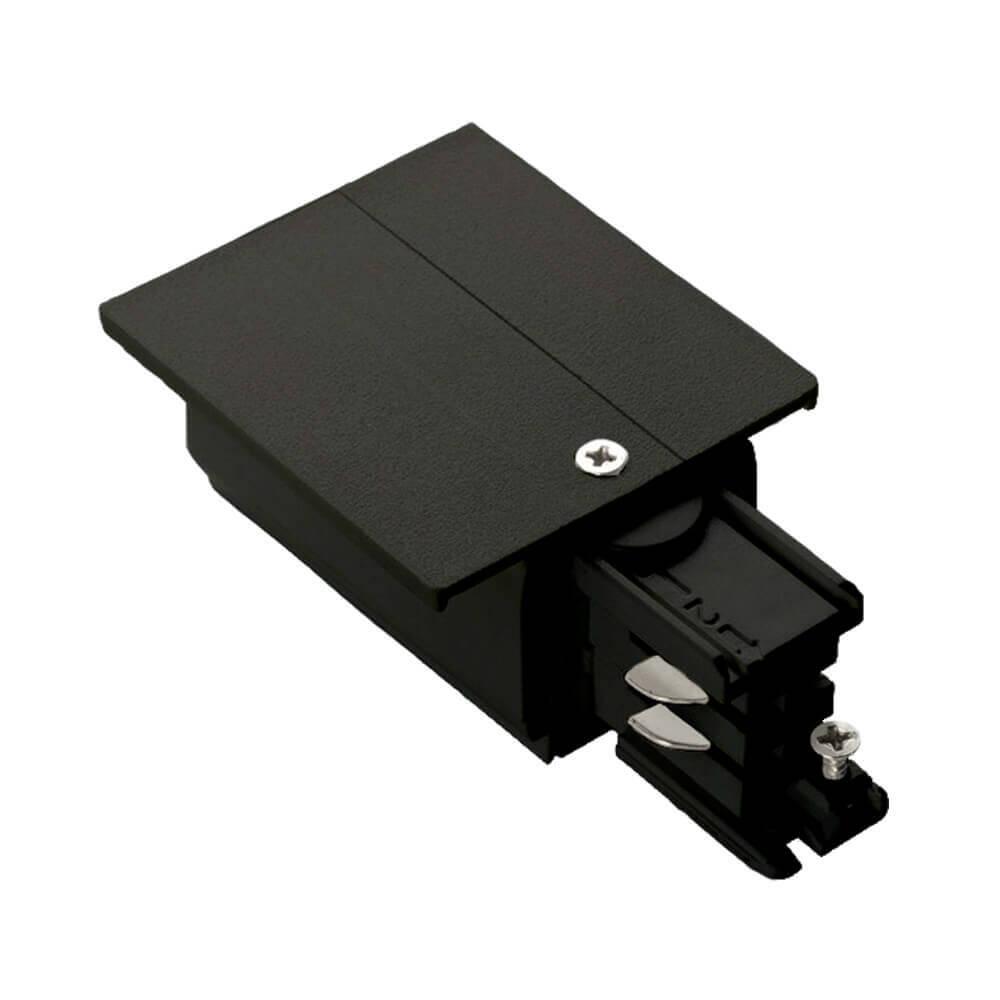 Трековые систем Питание правый Ideal Lux Link Trim Main Connector Right Bk On-Off 188065 черный пластик