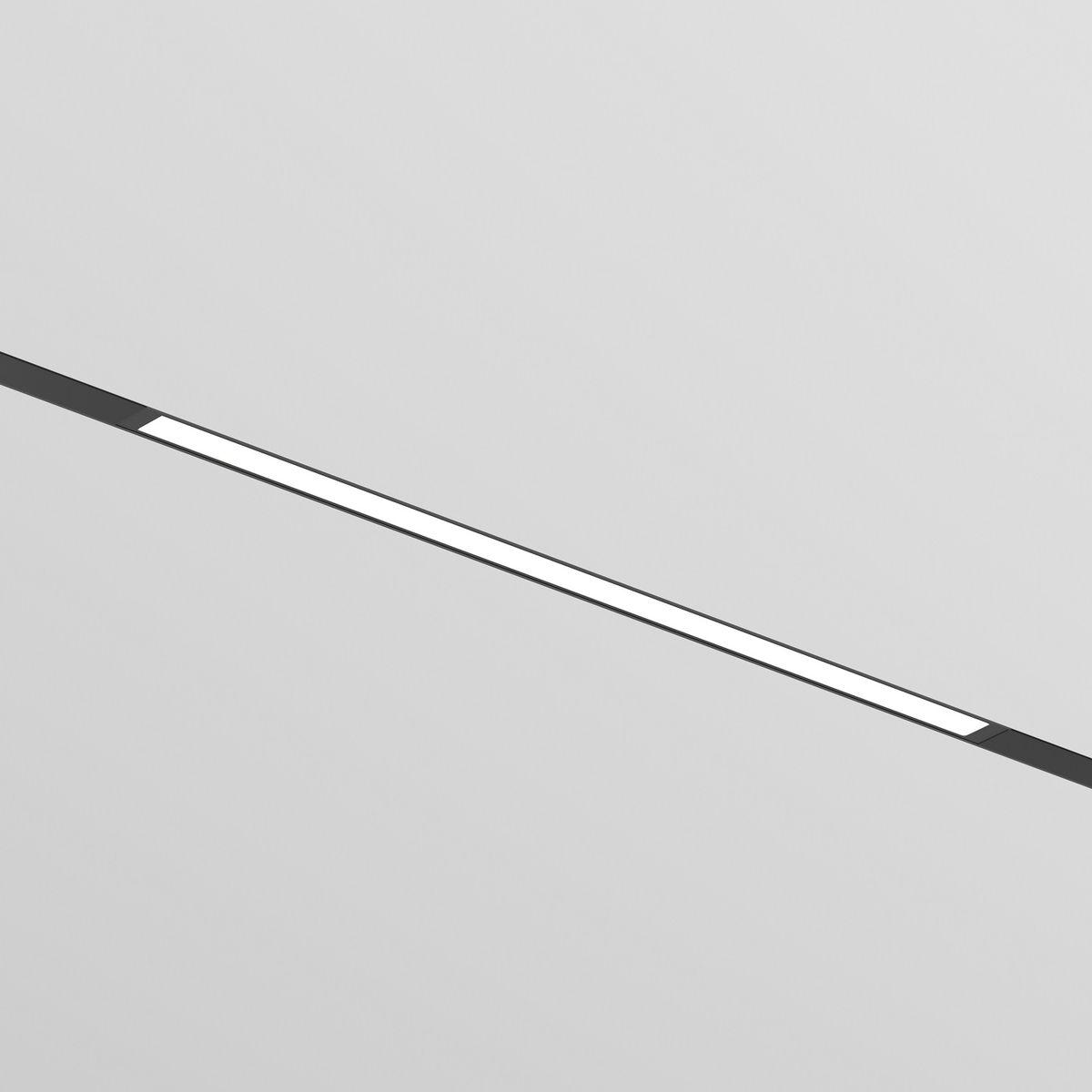 Трековые светильник Трековый светодиодный светильник Denkirs Simple Linear черный металл