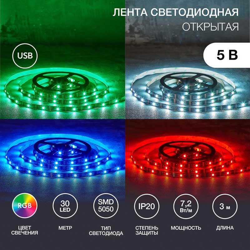 Светодиодные лент Светодиодная лента LAMPER