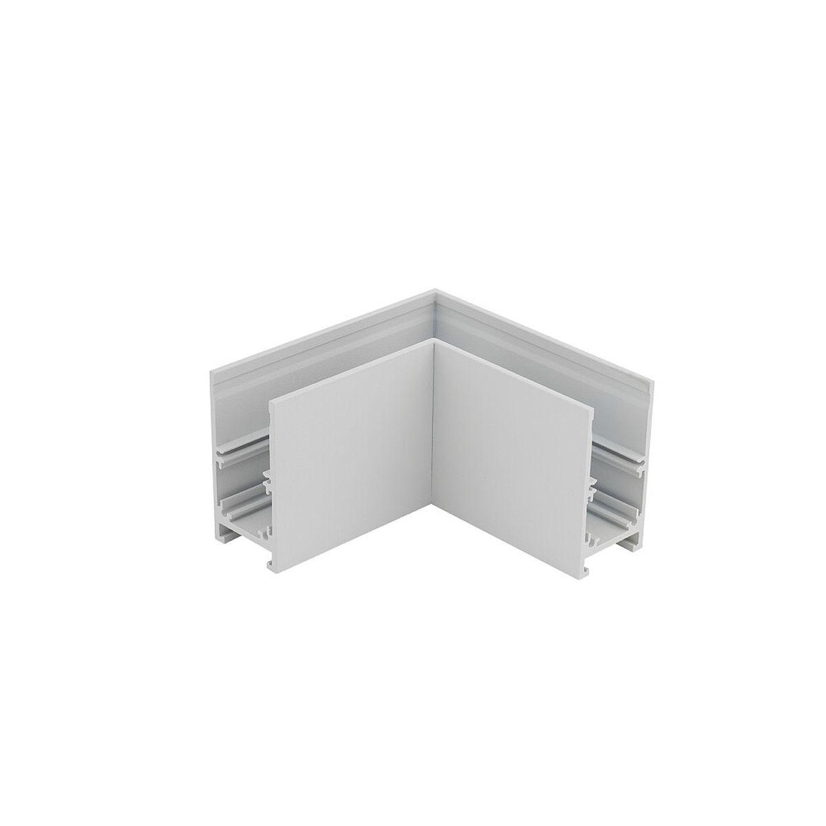 Трековые систем Коннектор для магнитных треков угловой Nowodvorski Lvm Horizontal White 11618 золото металлические / алюминий — главное фото