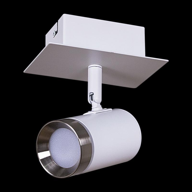 Спот Спот 84281-9.5-001RT LED WT+SN белый металл