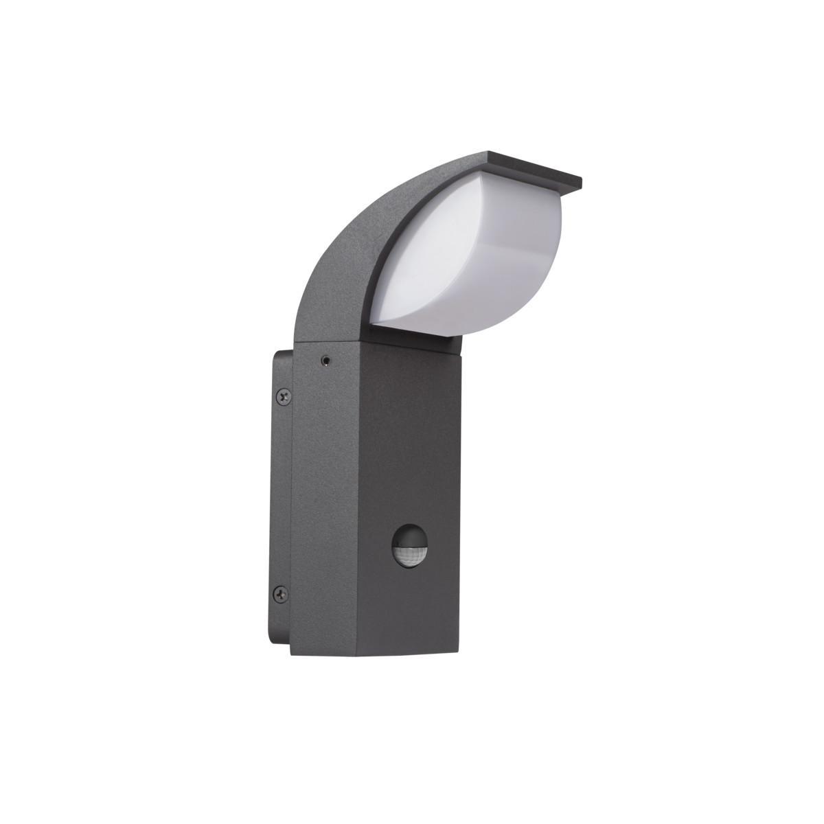 Уличное освещение Садовый настенный светильник Kanlux ABETE LED EL 20 SE-GR 36573 серый металл