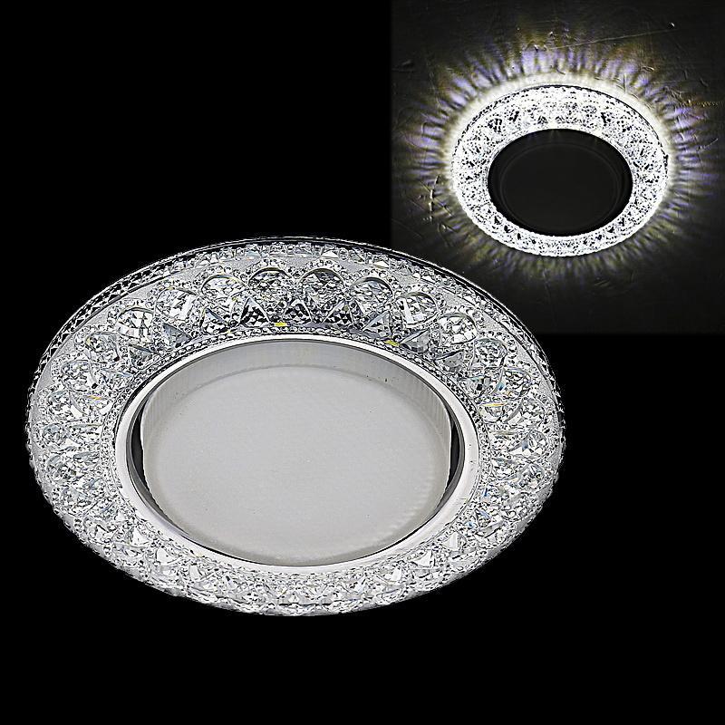 Светильник Точечный светильник Reluce 53212-9.0-001MN +LED WH хром металл