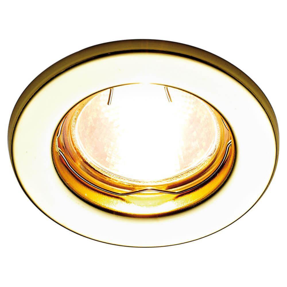 Светильник Встраиваемый светильник Ambrella light Classic GD золото металл