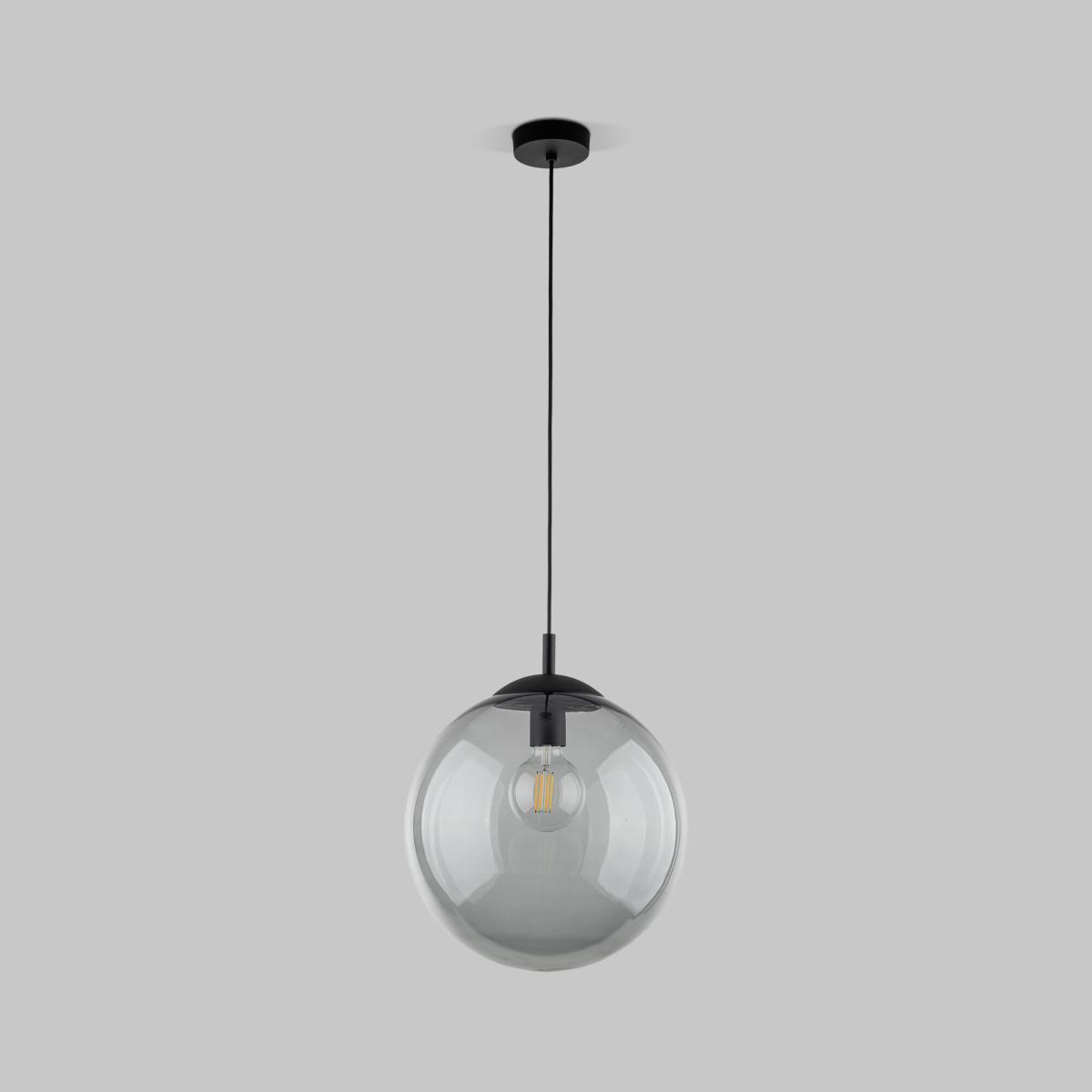 Подвесные светильник Светильник TK Lighting серый стекло