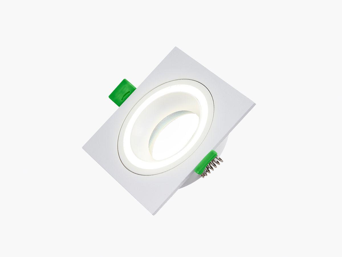 Светильник Встраиваемый светильник LEDS POWER GU-S, серия SPOT белый металл