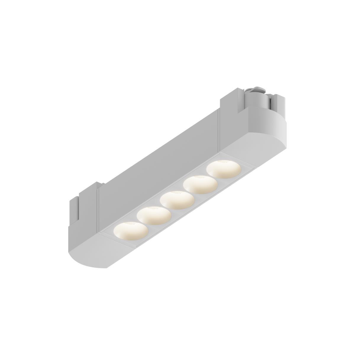 Трековые светильник Трековый линейный светильник направленного света Hesby Lighting Skylite… белый металл