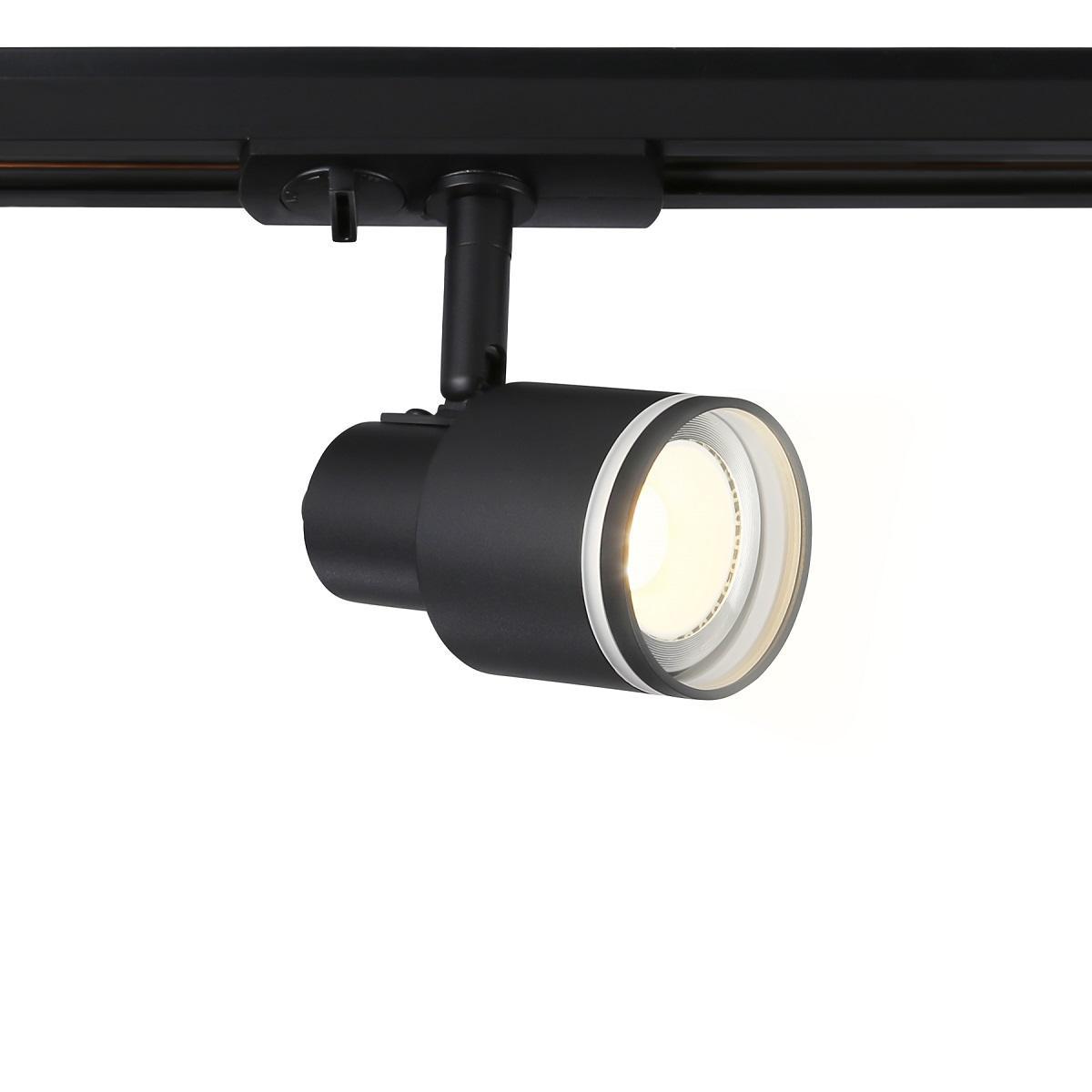 Трековые светильник Трековый светильник Ambrella light Track System черный металл