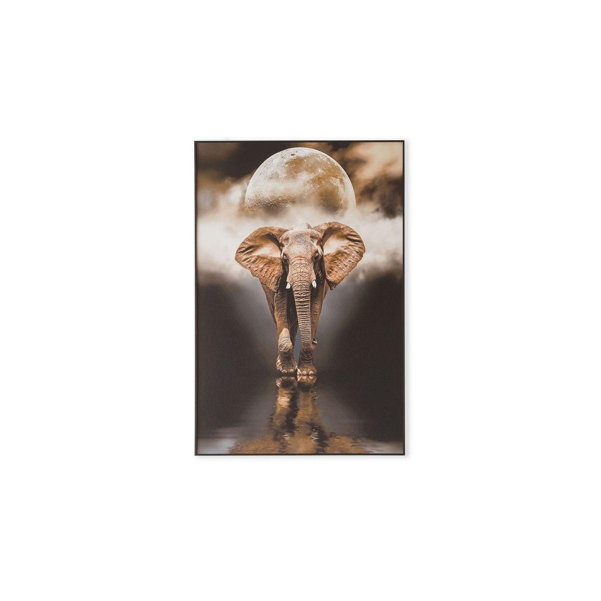 Предметы интерьера Картина Lumina Deco FP Elephant 50-70 коричневый мдф / лдсп