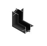 Трековые систем Коннектор L-образный вертикальный Italline Kreator IT09-9033 black черный металл
